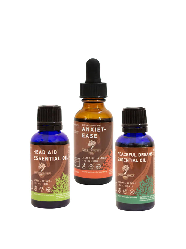 Anxiet-Ease Bundle (Two FREE Essential Oils!)